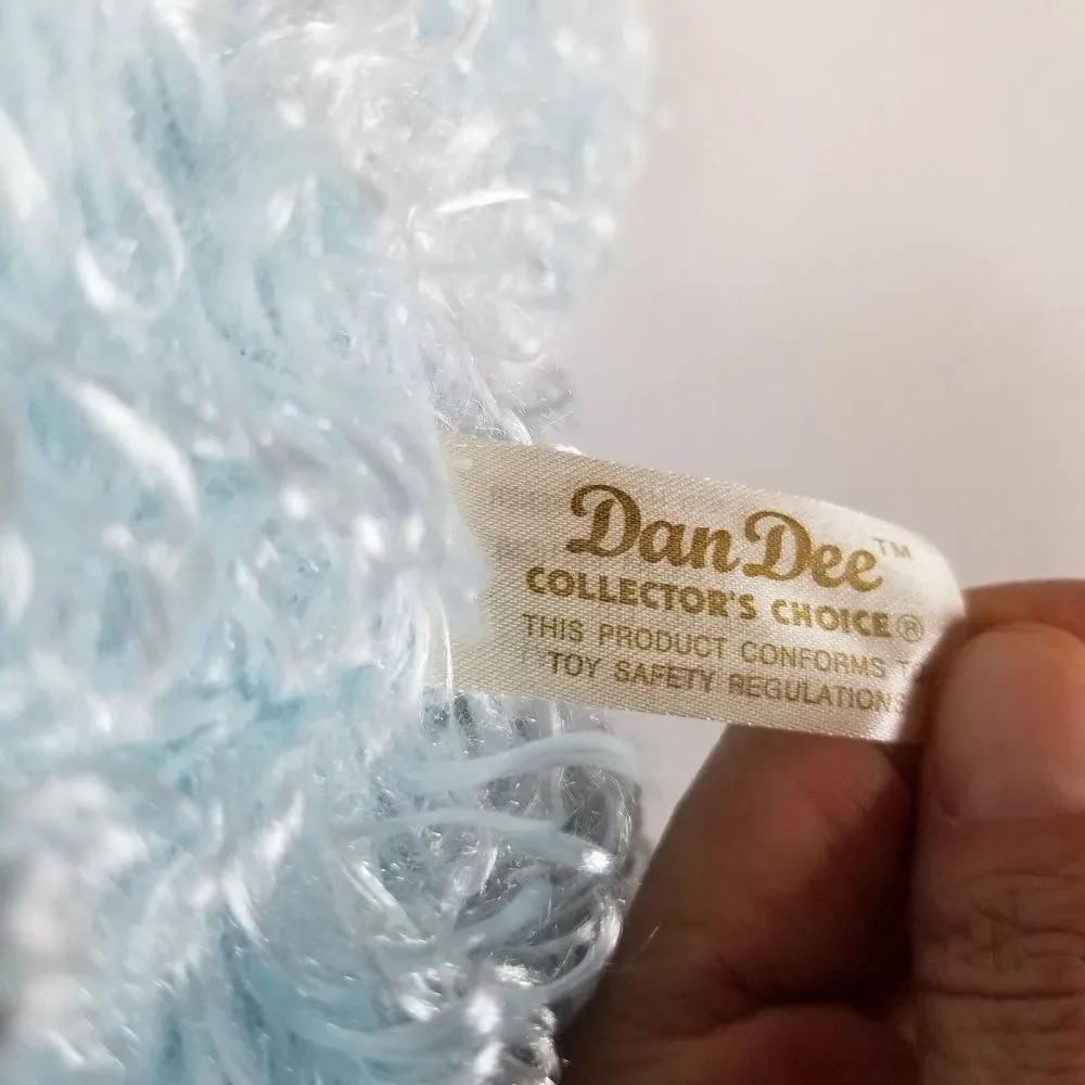 Dan Dee Easter Blue Bunny Plush 16
